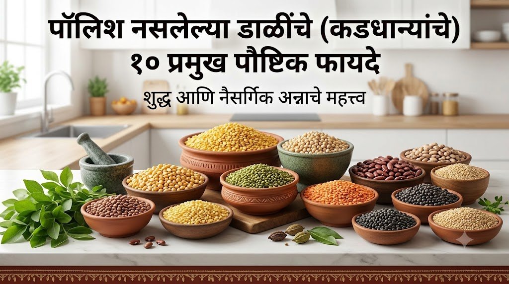 अन्पॉलिश डाळींचे Top 10 पौष्टिक फायदे