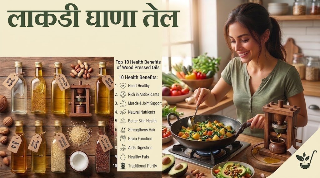 लाकडी घाण्यावर काढलेल्या तेलाचे Top 10 आरोग्यदायी फायदे
