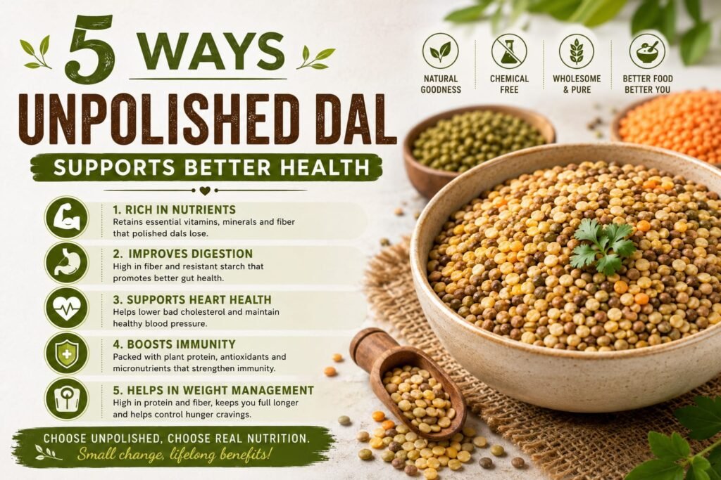 5 Ways Unpolished Dal Supports Better Health