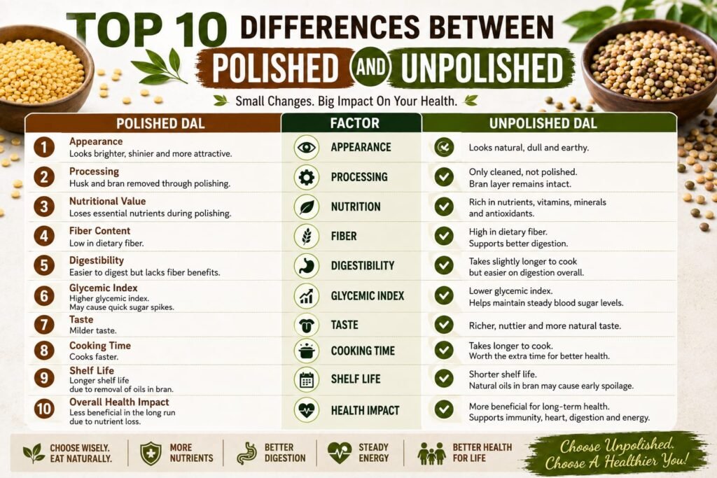 Top 10 Differences Between Polished And Unpolished